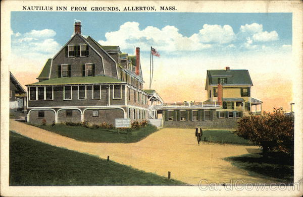 Nautilus Inn From Grounds Allerton Massachusetts