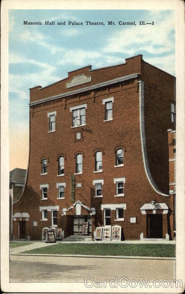 Masonic Hall and Palace Theatre Mount Carmel Illinois