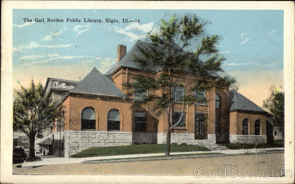 The Gail Borden Library Elgin Illinois