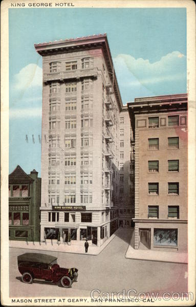 Mason Street at Geary San Francisco California