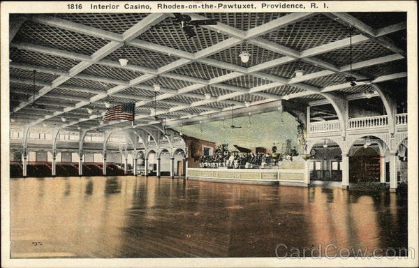 Interior Casino, Rhodes-on-the-Pawtuxet Providence Rhode Island