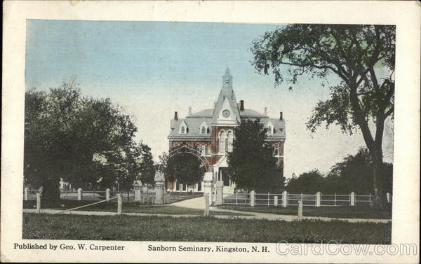 Sanborn Seminary Kingston New Hampshire