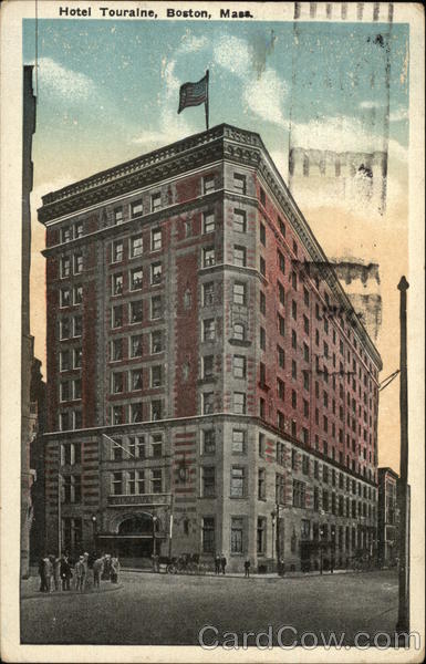 Hotel Touraine Boston Massachusetts
