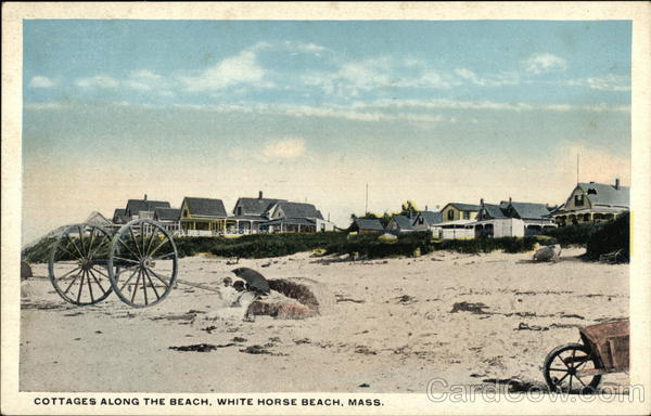 Cottages Along the Beach White Horse Beach Massachusetts