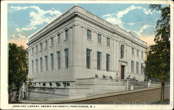 John Hay Library, Brown University Providence Rhode Island