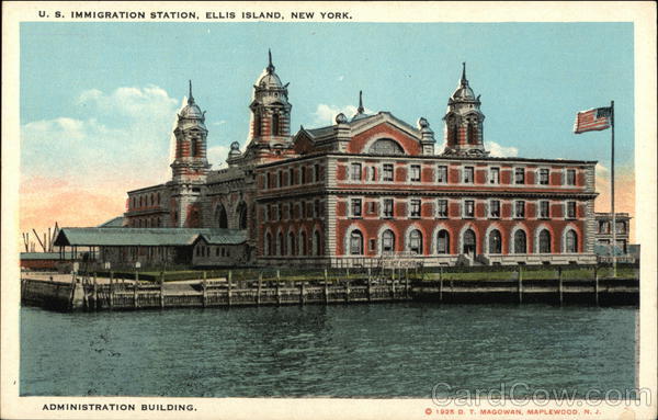 US Immigration Station Ellis Island New York