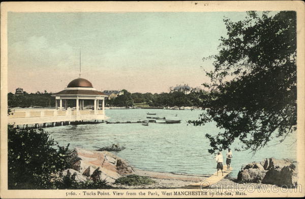 Tucks Point, View From the Park West Manchester Massachusetts