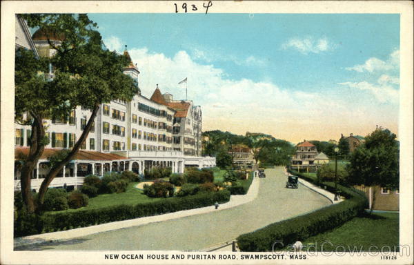 New Ocean House and Puritan Road Swampscott Massachusetts
