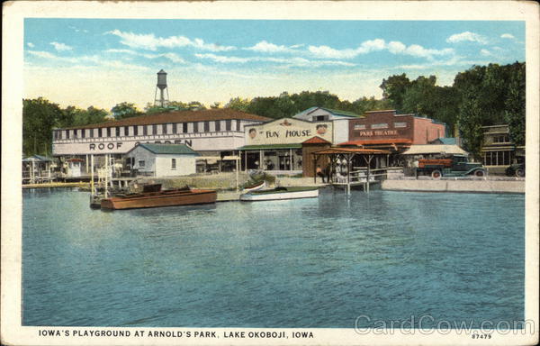 Iowa's Playground at Arnold's Park, Lake Okoboji