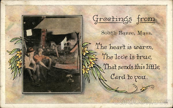 Greetings From South Barre Massachusetts