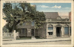 Witch House Salem, MA Postcard Postcard Postcard