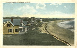 Plymouth Beach Massachusetts Postcard Postcard Postcard