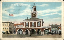 Ye Olde Town Hall Fayetteville, NC Postcard Postcard Postcard