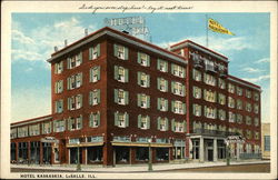 Hotel Kaskaskia La Salle, IL Postcard Postcard Postcard