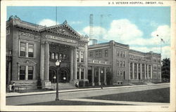 U. S. Veteran Hospital Postcard