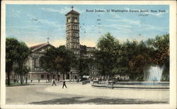 Hotel Judson, 53 Washington Square South Postcard
