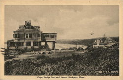 Cape Hedge Inn and Annex Rockport, MA Postcard Postcard Postcard