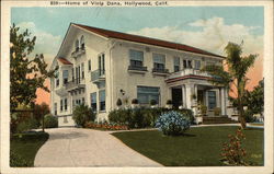 Home of Viola Dana Postcard