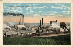 Solvay Process Works Postcard