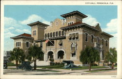 City Hall Pensacola, FL Postcard Postcard Postcard