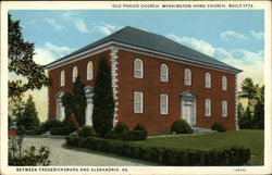 Old Pohick Church, Washington Home Church Fredericksburg, VA Postcard Postcard Postcard