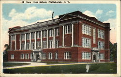 New High School Postcard