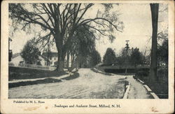 Souhegan and Amherst Street Postcard