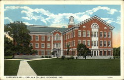 Carpenter Hall, Earlham College Postcard