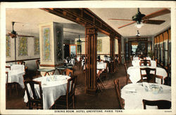 Hotel Greystone - Dining Room Postcard