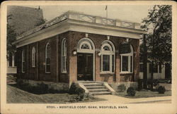 Medfield Corp. Bank Postcard