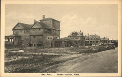 Bay Avenue Green Harbor, MA Postcard Postcard Postcard