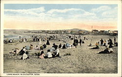 Long Beach Gloucester, MA Postcard Postcard Postcard