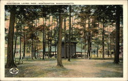 Auditorium, Laurel Park Postcard