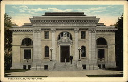 Public Library Postcard