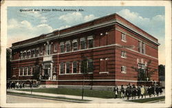 Quintard Ave. Public School Anniston, AL Postcard Postcard Postcard