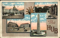 The Hub Boston, MA Postcard Postcard Postcard