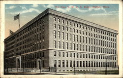 The New YMCA Building Postcard