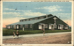 US National Army Cantonment, Camp Devens Postcard