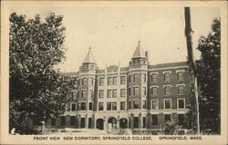 Front View, New Dormitory, Springfield College Front View, New Dormitory, Springfield College