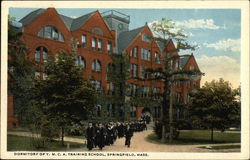 Dormitory of Y.M.C.A. Training School Springfield, MA Postcard Postcard Postcard