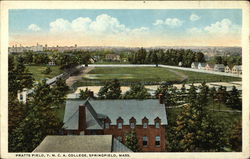 Pratts Field, Y.M.C.A. College Springfield, MA Postcard Postcard Postcard