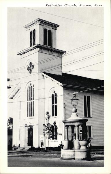 Methodist Church Monson Massachusetts
