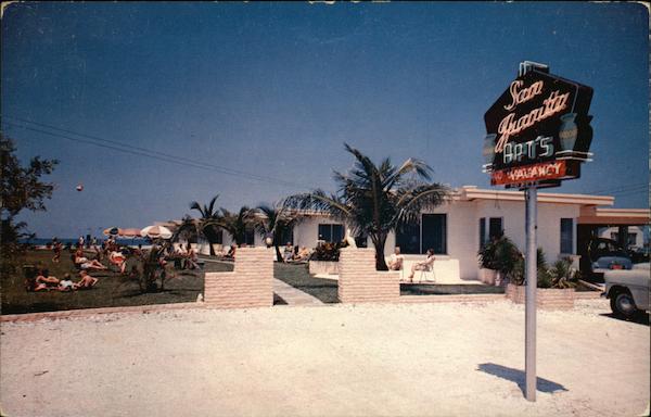 San Juanita Apartments, Directly on the Gulf St. Petersburg Florida