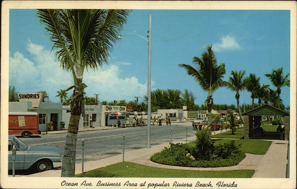 Ocean Avenue Riviera Beach Florida