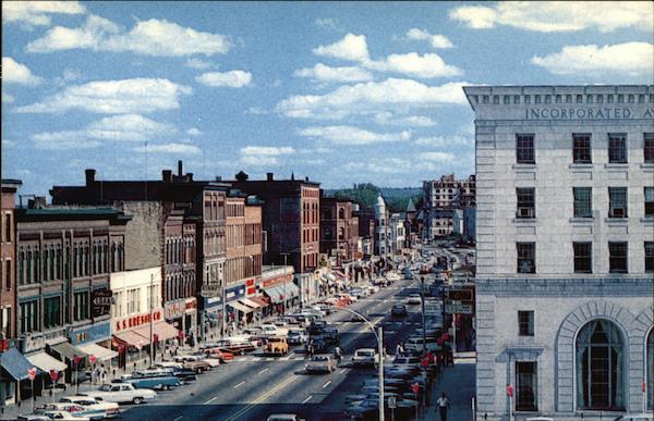 Main Street Looking South Concord New Hampshire Stephen Whitney