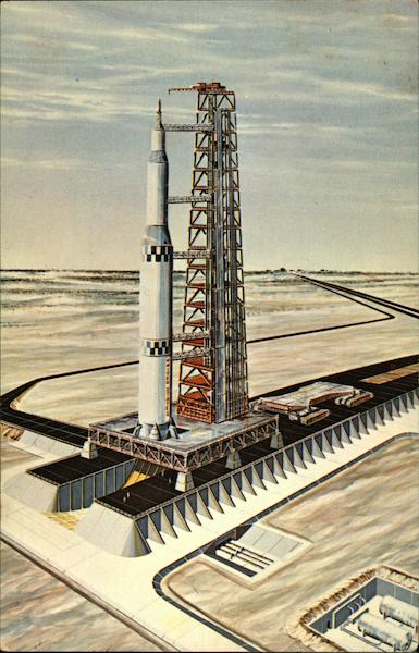 Saturn Launch Vehicle Space & Rockets