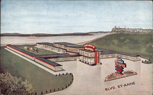 Helen's Motel St. Anne's Blvd. Quebec QC Canada