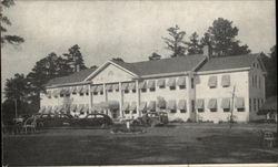 The Colonial Pines Hotel Raleigh, NC Postcard Postcard Postcard