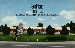 Southland Motel Postcard