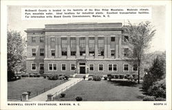 McDowell County Courthouse Postcard